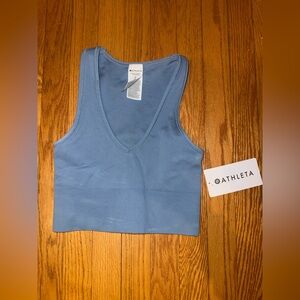 Athleta AURORA SEAMLESS
CROP RIB TANK | XS